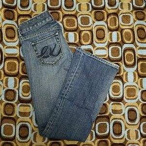 Express boot cut jeans